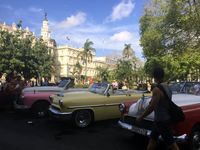 Aneka mobil antik tahun 1950-an di Havana, Kuba (Triono/detikTravel)
