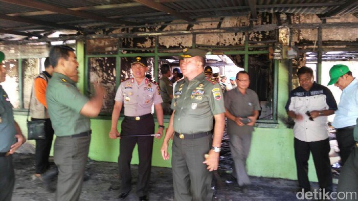 Barak Militer yang Terbakar di Pekanbaru Segera Dibangun Bulan Depan