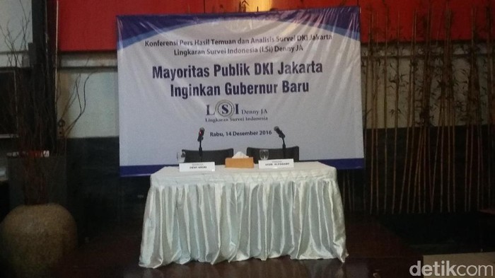 LSI Denny JA: 60,3% Warga DKI Ingin Gubernur Baru, Agus Menang Lawan Anies