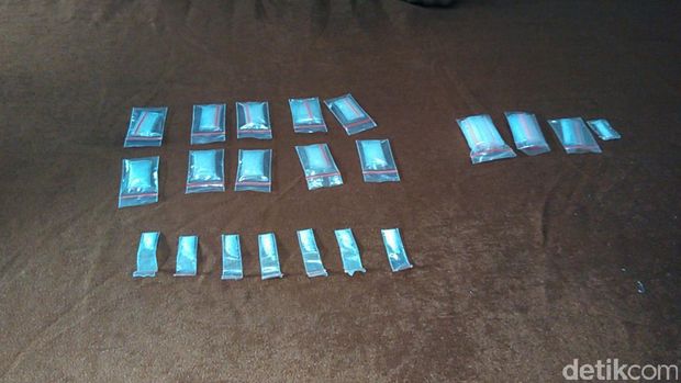 Sabu siap edar disita dari para tersangka