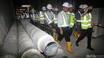 Menhub Budi Karya Sumadi Tinjau Proyek MRT