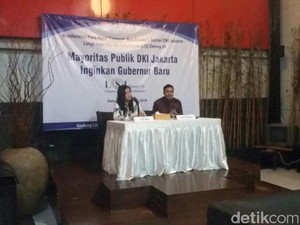 LSI Denny JA: Ada 3 Penyebab Warga DKI Ingin Gubernur Baru