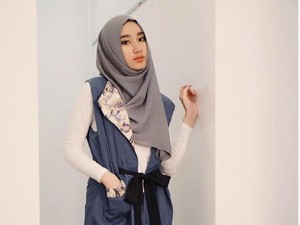 Foto: Cantiknya Anak Pelawak Kadir Hingga Cindy Fatikasari dengan Hijab Simpel