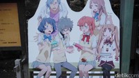 Foto: Reruntuhan Kastil Komoro ini juga digemari traveler pecinta anime Jepang. Anime Waiting in the Summer, salah satu setting tempatnya di kastil ini (Kurnia/detikTravel)