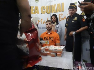 Polisi Telusuri Dugaan Jaringan Narkoba WN Rusia Pembawa Bawa Hashish 2,9 Kg