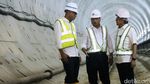 Menhub Budi Karya Sumadi Tinjau Proyek MRT
