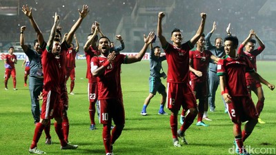 Sempat Tertinggal, Indonesia Kalahkan Thailand 2-1