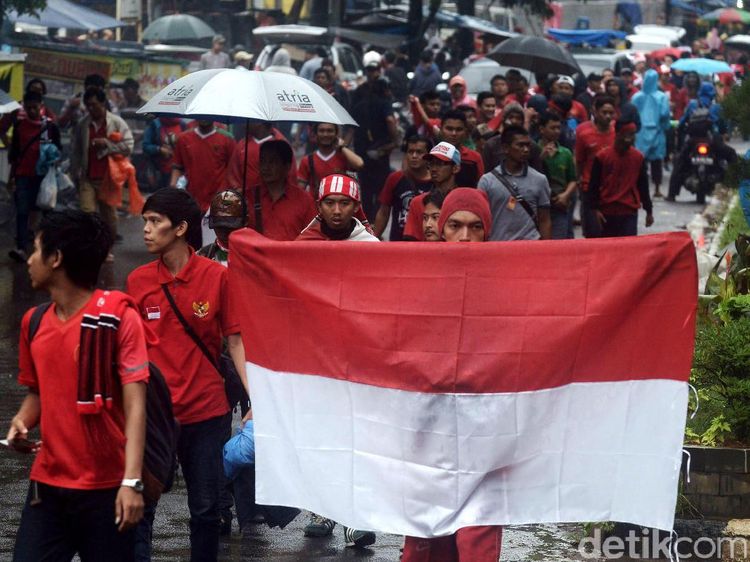 Antusiasme Suporter Indonesia di Final Piala AFF 2016