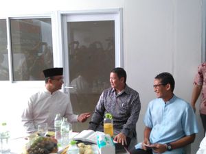 Ditemani Hashim, Anies-Sandi Dialog dengan Umat Kristen di Rawamangun