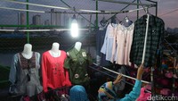 Pasar malam menyediakan sejumlah keperluan rumah tangga hingga mainan anak-anak.