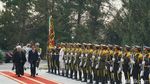 Ke Iran, Jokowi Disambut Presiden Hassan Rouhani