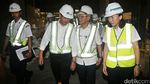 Menhub Budi Karya Sumadi Tinjau Proyek MRT