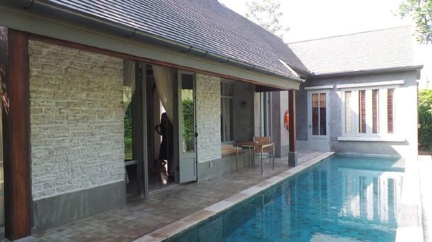 Ada fasilitas kolam renang (Pasti/detikTravel)