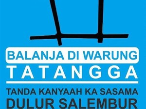 Warga Wanayasa Purwakarta Serukan Belanja di Warung Tetangga