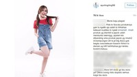 Akibat hal tersebut, akun instagramnya pun banjir hujatan dari para netizen. (Dok. Instagram/ayutingting92)