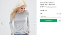 Ini busana yang dibilang dicontek oleh pedangdut tersebut. (Dok. ASOS)