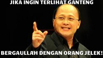 Meme yang meminjam sosok motivator Mario Teguh masuk ke urutan empat. (Foto: Internet)