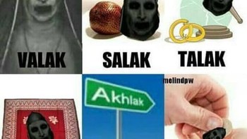 Ini dia yang tema meme paling populer di pencarian Google alias nomor satu, yakni Valak karakter hantu di film The Conjuring 2. Mukanya yang seram malah dibuat lucu oleh netizen dalam beragam meme. (Foto: Internet)