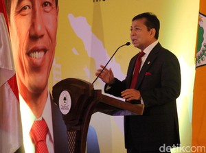 Soal Kasus e-KTP, Setnov Minta Anggota Golkar Hati-hati