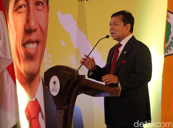 Soal Kasus e-KTP, Setnov Minta Anggota Golkar Hati-hati