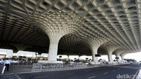 Ini penampakan Bandara Internasional Chhatrapati Shivaj, di Mumbai, India.