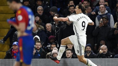 MU Kalahkan Crystal Palace