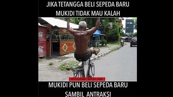 Cerita soal Mukidi yang viral di internet masuk ke urutan tiga meme paling dicari di Google. (Foto: Internet)
