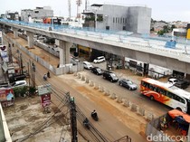Penampakan Terkini Proyek MRT di Jalan Fatmawati