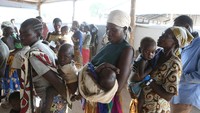 Saat ini, kamp pengungsian Bidi Bidi telah dihuni sekitar 160.000 jiwa warga Sudan. 85 persen dihuni wanita dan anak-anak. REUTERS/James Akena.