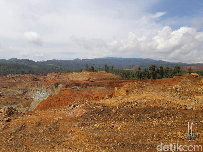 Tambang nikel PT Vale di Soroako, Sulawesi Selatan