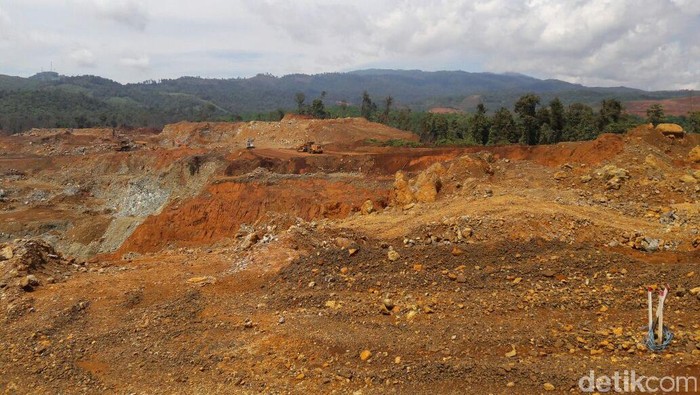Tambang nikel PT Vale di Soroako, Sulawesi Selatan
