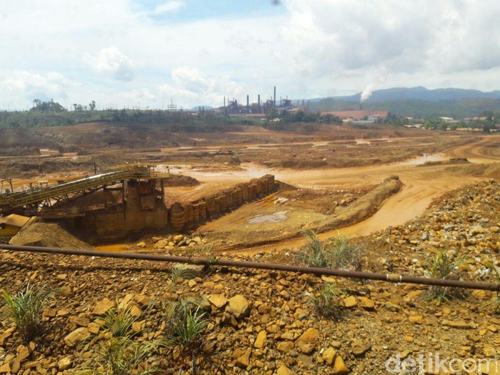 Tambang nikel PT Vale di Soroako, Sulawesi Selatan