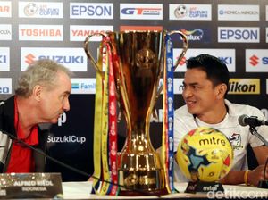Foto: Nostalgia Indonesia Vs Thailand di Final Piala AFF 2016
