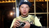 Gading saat ditemui di kawasan Senayan, Jakarta Pusat pada Kamis malam (15/12/2016). Pool/Palevi S/detikFoto.
