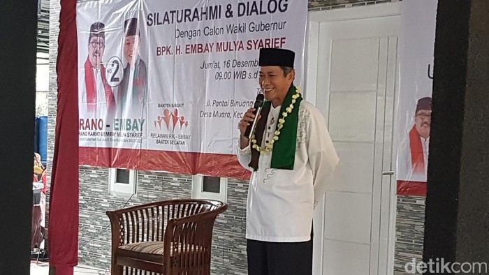 Cawagub Embay Dukung Ada Pemekaran Kabupaten di Daerah Banten Selatan