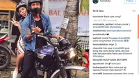 Sesaat setelah mem-posting foto tersebut, banyak komentar yang masuk dalam akun Instagram Hamish. Foto: Instagram Hamish Daud