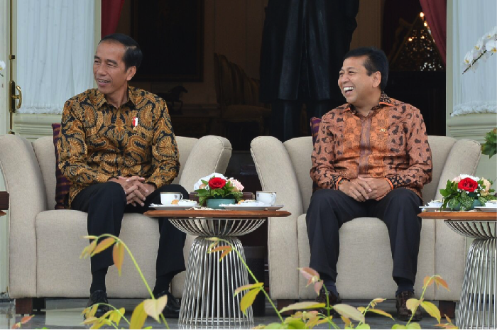 Pimpinan DPR Silaturahmi Kebangsaan ke Istana