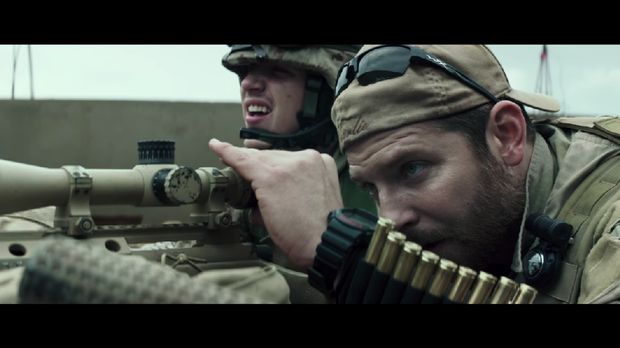 Salah satu adegan dlm film American Sniper