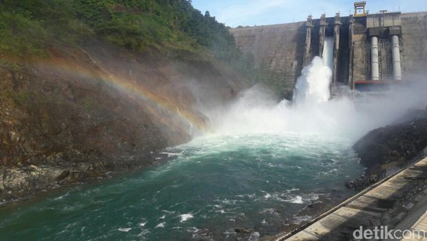 PLTA Balambano milik PT Vale Indonesia di Sorowako-Sulsel