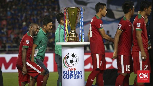 Timnas Indonesia belum pernah merebut gelar Piala AFF 2018.