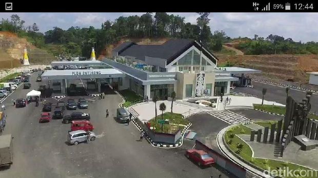 Pos Lintas Batas Negara di Kalimantan