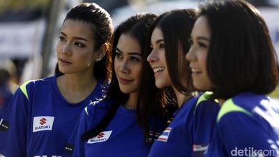 Para Pemanis Cantik di Stadion Rajamangala