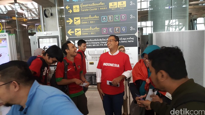 Nonton Final AFF di Bangkok, Anies: Saya Ingin Nyanyikan Indonesia Raya