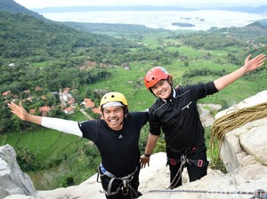 Via Ferrata Gunung Parang, Bupati Dedi: Tersulit Mengusir Rasa Takut