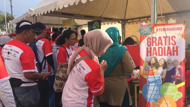 Jalan Sehat di Acara Fun Walk Bersama Transmart Carrefour