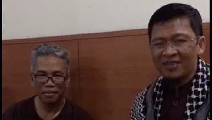 Saat Aa Gym Bertemu Buni Yani, Beri Nasihat dan Doa untuk Hadapi Proses Hukum