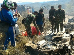 SMS Terakhir Sugeng, Kru Hercules TNI AU yang Jatuh di Wamena