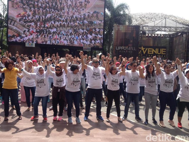 Asyik! Begini Serunya Menari dan Menyanyi di Kampanye Kanker Paru