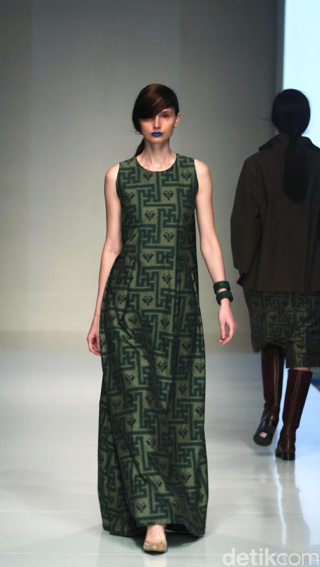 Koleksi Auguste Soesastro yang mengusung tema KROMO di IPMI Trend Show 2017. Senayan City. Jakarta. [Foto: Mohammad Abduh/Wolipop]