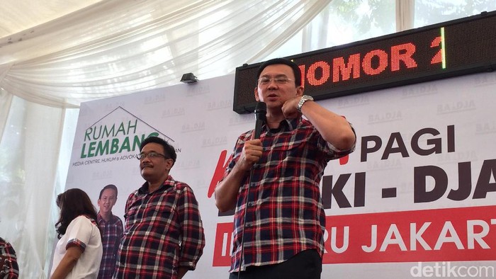 30 Hari Jelang Pilgub, Ini yang Akan Dilakukan Ahok-Djarot